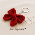 Handmade Crochet Butterfly & Keychain